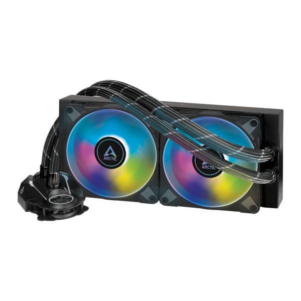 Arctic Liquid Freezer II - 240 A-RGB Black W/ Controller : All-in-One CPU Water Cooler with 240mm ra - Arctic