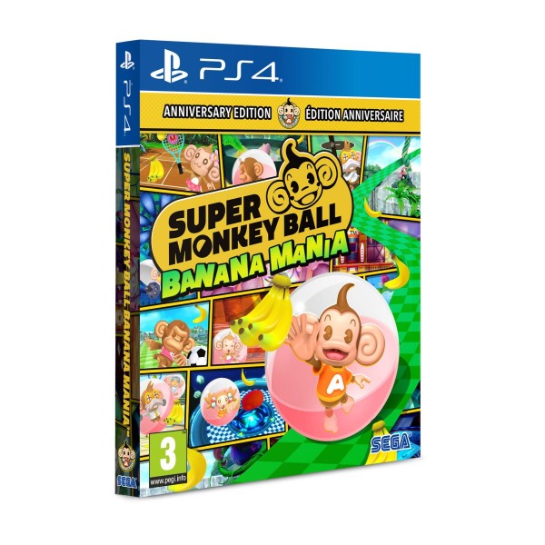 Super Monkey Ball Banana Mania Launch Edition PS4 - SEGA