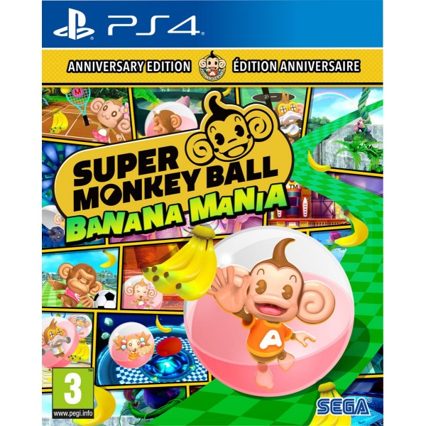 Super Monkey Ball Banana Mania Launch Edition PS4 - SEGA