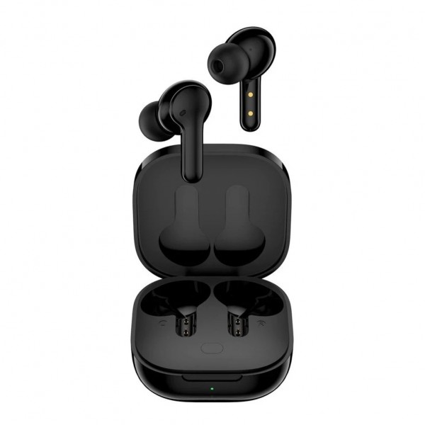 QCY T13 TWS Black Dual Driver 4-mic noise cancel. True Wireless Earbuds - Quick Charge 380mAh - Ακουστικά - Bluetooth