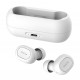 QCY T1C TWS WHITE True Wireless Earbuds 5.0 Bluetooth Headphones 80hrs