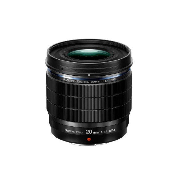 Olympus OM SYSTEM M.Zuiko PRO Digital ED 20mm 1:1.4  incl. Lens hood & Wrapping cloth - Olympus