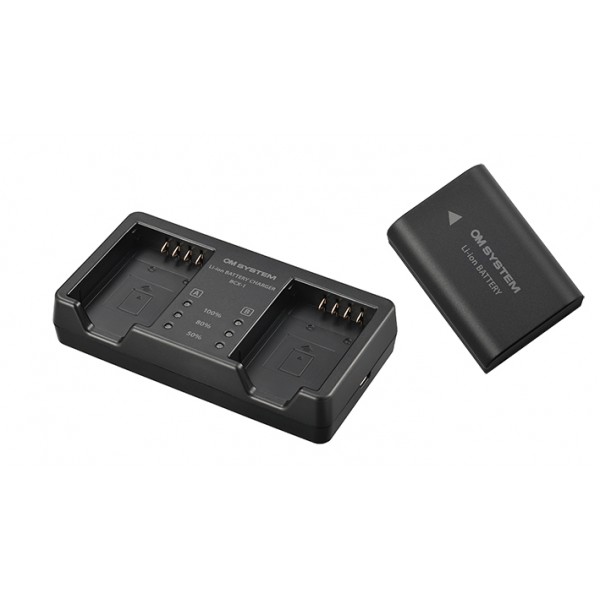 Olympus SBCX-1 Kit of Li-ion Battery BLX-1 and Charger BCX-1 - Photo Accessories