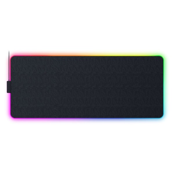 Razer Strider Chroma - Hybrid Gaming RGB Mousepad - Water-Resistant - Smooth Glide - Anti-Slip Base - Mouse Pad