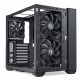Lian Li O11 AIR MINI Black PC Case ATX / M-ATX with 3 standard Fans (front 120mmx2, rear 120mmx1) Me