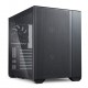 Lian Li O11 AIR MINI Black PC Case ATX / M-ATX with 3 standard Fans (front 120mmx2, rear 120mmx1) Me