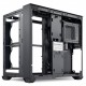 Lian Li O11 AIR MINI Black PC Case ATX / M-ATX with 3 standard Fans (front 120mmx2, rear 120mmx1) Me