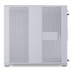 Lian Li O11 AIR MINI White PC Case ATX / M-ATX with 3 standard Fans (front 120mmx2, rear 120mmx1) Me