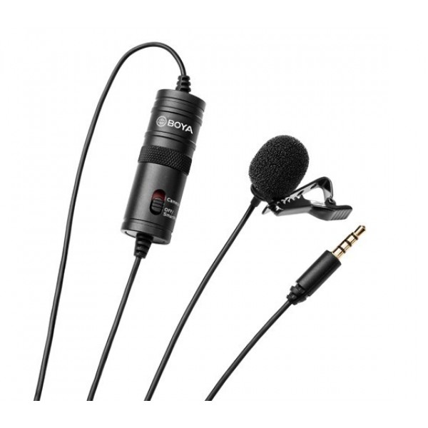 BOYA BY-M1 wired mic Universal Lavalier Microphone - BOYA