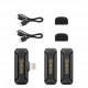 BOYA BY-WM3T2-D2 2,4GHz Mobile wireless mic For IOS iPhone (2 transmitters, two person vlog)