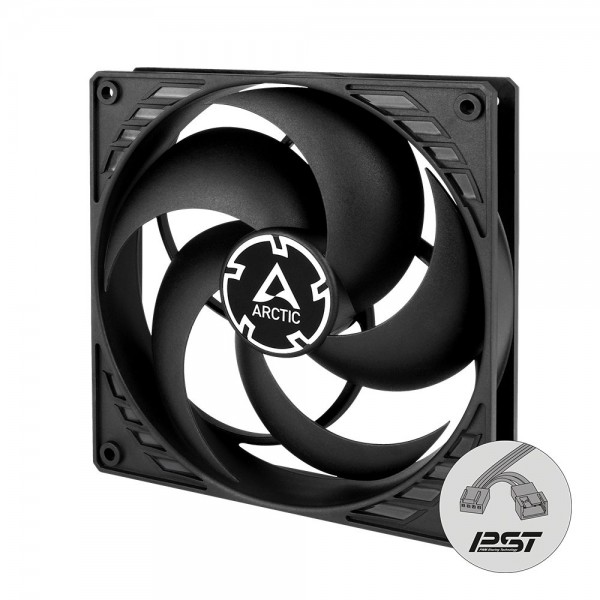 ARCTIC P14 PWM PST CO – 140mm Pressure optimized case fan | PWM Controlled speed with PST, Dual Ball - Arctic