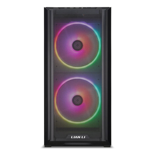 Lian Li LANCOOL 216 RGB black - EATX/ATX/MICRO-ATX/MINI-ITX (front 160mm ARGB x2, rear 140mmx1) - LIAN LI
