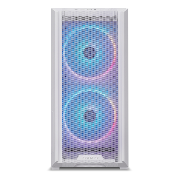 Lian Li LANCOOL 216 RGB white - EATX/ATX/MICRO-ATX/MINI-ITX (front 160mm ARGB x2, rear 140mmx1) - LIAN LI