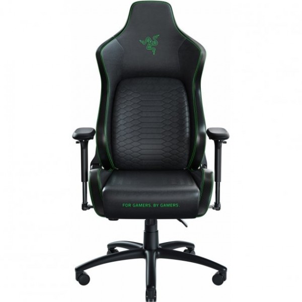 Razer ISKUR XL Green/Black - Gaming Chair - Lumbar Support - Synthetic Leather - Memory Foam Head - Καρέκλες Gaming