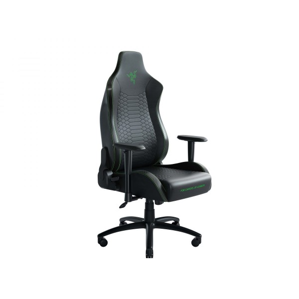 Razer ISKUR X - XL Green/Black - Gaming Chair - Lumbar Support - Synthetic Leather -Memory Foam Head - Καρέκλες Gaming