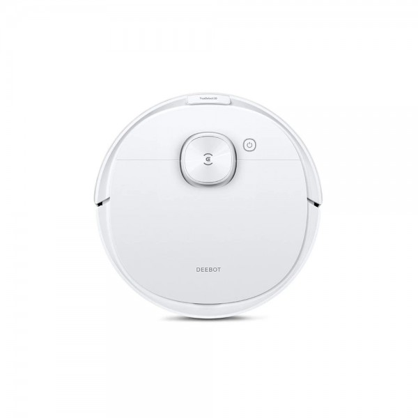 Ecovacs DEEBOT N8 Pro White Robot Vacuum Cleaner Vibrating Mop, Object Recognition, Dtof Laser Mappi - ECOVACS