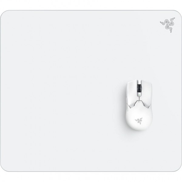 Razer ATLAS - White - Glass Gaming Mouse Mat - Premium Tempered Glass - Dirt and Scratch-Resistant - Σύγκριση Προϊόντων