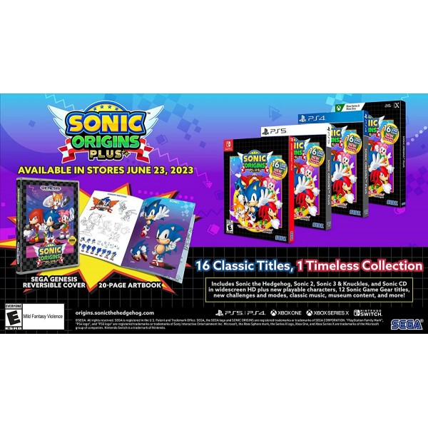 Sonic Origins Plus Limited Edition XBS