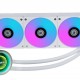 Lian Li Galahad II Trinity 360 White - AIO GPU Liquid Cooler  with ARGB Fans