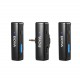 BOYALINK Mobile Wireless Mic for Android (USB-C) iPhone IOS and 3,5 TRS (laptop) 2 person vlog