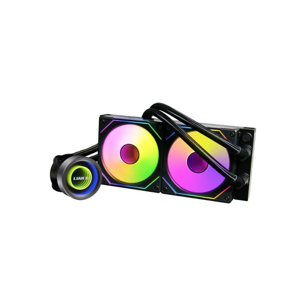 Lian Li Galahad II Trinity 240 SL-Inf Black - AIO GPU Liquid Cooler  with ARGB INFINITY Fans - LIAN LI