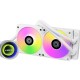 Lian Li Galahad II Trinity 240 White - AIO GPU Liquid Cooler  with ARGB Fans