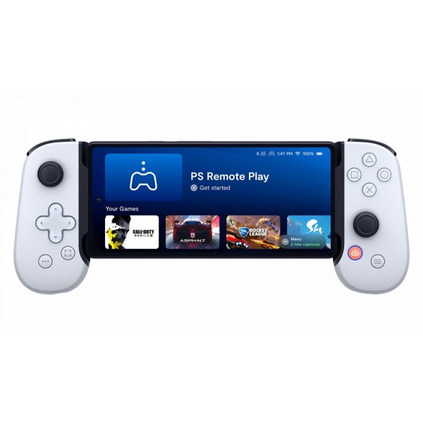 Backbone One Playstation Phone Controller - USB-C White - Cloud & remote gaming, Android & iPhone15+ - Gamepad