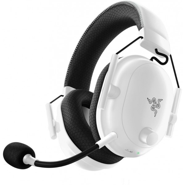 Razer BLACKSHARK V2 PRO White - 2023 Ed. - Wireless - 70h Battery - 2.4GHz/BT - PC/PS5/Switch/Mobile - Gadgets