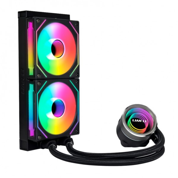 Lian Li Galahad II Trinity 240 SL-Inf Black - AIO GPU Liquid Cooler  with ARGB INFINITY Fans - LIAN LI