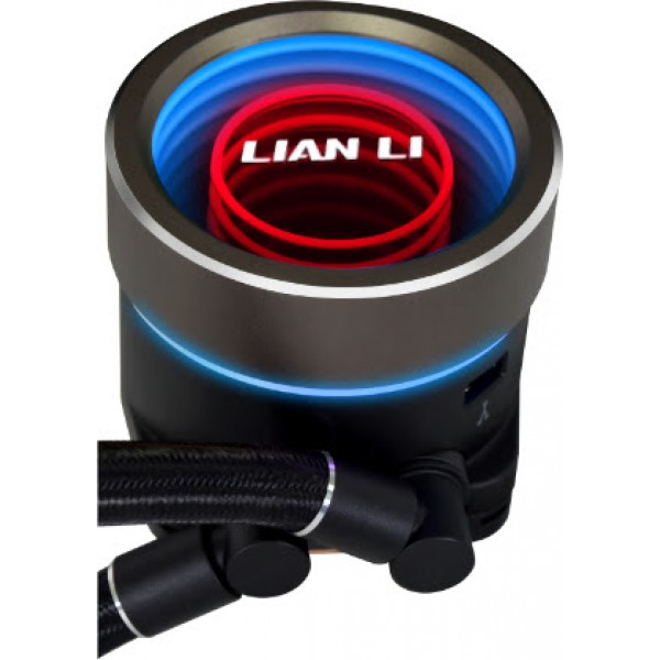 Lian Li Galahad II Trinity 360 SL-Inf Black - AIO GPU Liquid Cooler  with ARGB INFINITY Fans