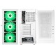 Kolink Observatory HF Glass ARGB Midi Tower Case - White (with 6 ARGB fans - 3x140mm & 3x120mm ) Kolink Observatory HF Glass ARGB Midi Tower Case - White (with 6 ARGB fans - 3x140mm & 3x120mm )