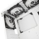 Kolink Observatory HF Glass ARGB Midi Tower Case - White (with 6 ARGB fans - 3x140mm & 3x120mm ) Kolink Observatory HF Glass ARGB Midi Tower Case - White (with 6 ARGB fans - 3x140mm & 3x120mm )