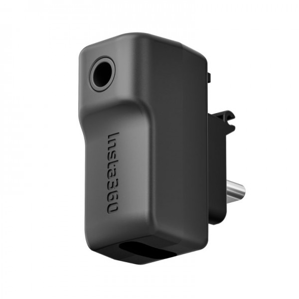 Insta360 X3 Mic Adapter - Adaptor to connect external microphone 3.5mm AUX - Insta360
