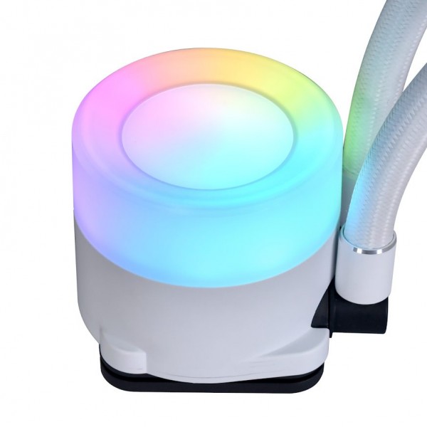 Lian Li Galahad II Trinity 240 White - AIO GPU Liquid Cooler  with ARGB Fans