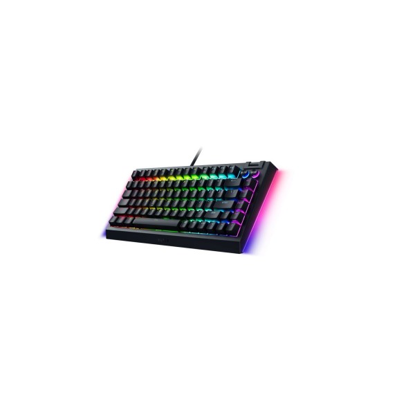 Razer BLACKWIDOW V4 75% - Mechanical RGB Gaming Keyboard - Hot-Swappable - Orange Tactile Switches