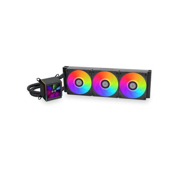 Lian Li Galahad II LCD 360 Black - AIO GPU Liquid Cooler  with ARGB Fans - LIAN LI