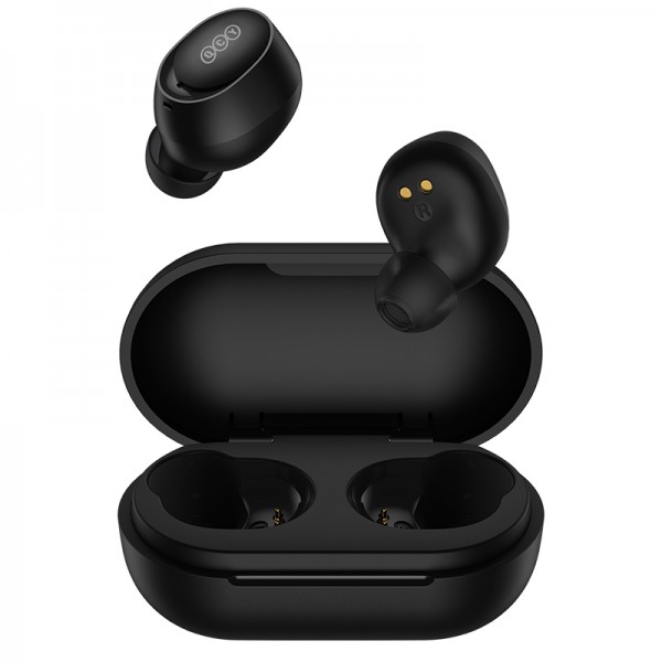 QCY Arcbuds Lite T27 Black, Bluetooth 5.3 ENC IPX4 Sweatpfoof 8h - 32h battery, 68ms latency - QCY