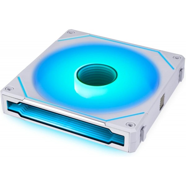 Lian Li UNI FAN INFINITY SINGLE WHITE - aRGB PWM 140mm 0,200~1600RPM (1pcs) NO controller Case Fan Lian Li UNI FAN INFINITY SINGLE WHITE - aRGB PWM 140mm 0,200~1600RPM (1pcs) NO controller Case Fan