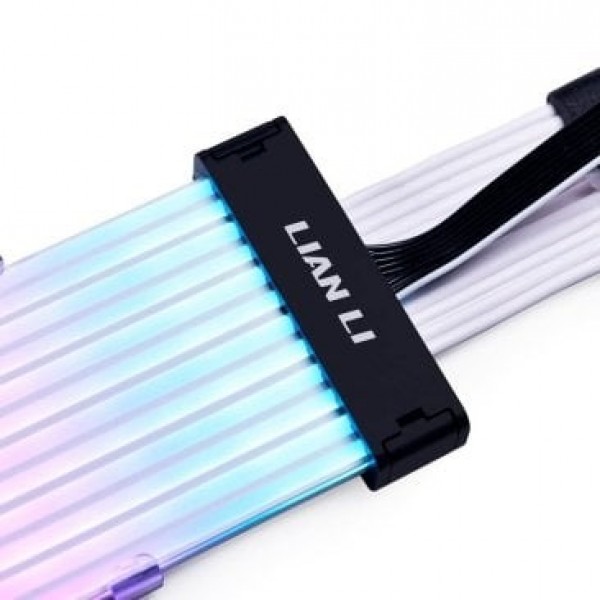 Lian Li Strimer Plus V2 12VHPWR (12+4 To 12+4 Pin) 12 Lights Guides ARGB Extension Cable