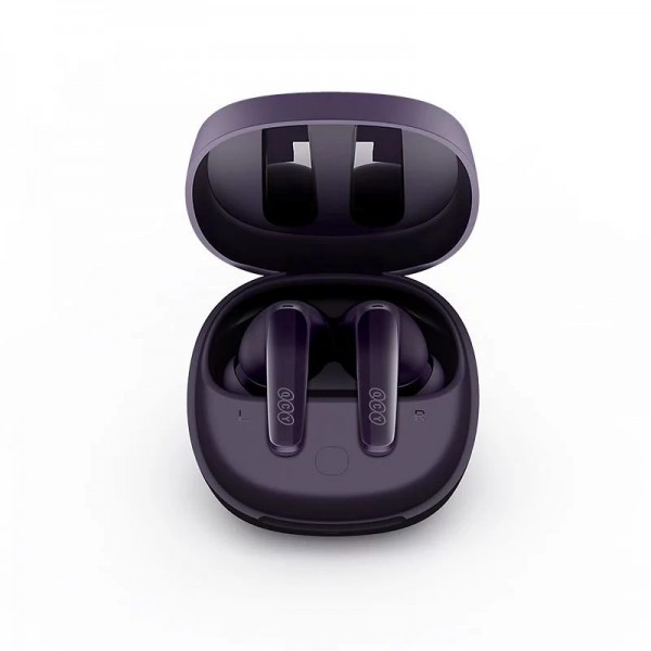 QCY T13X TWS Purple - 30 hour battery - True Wireless Earbuds - Quick Charge 380mAh - Gadgets
