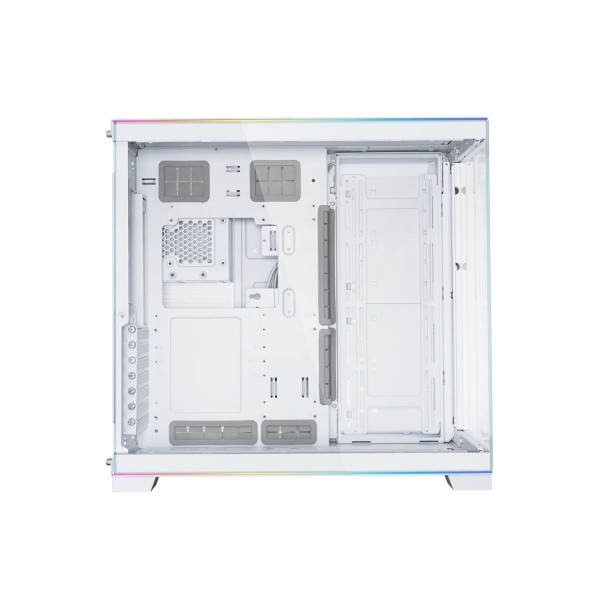 Lian Li O11D EVO RGB White - White EATX(under 280mm)/ATX Columnless Tower PC Case - LIAN LI
