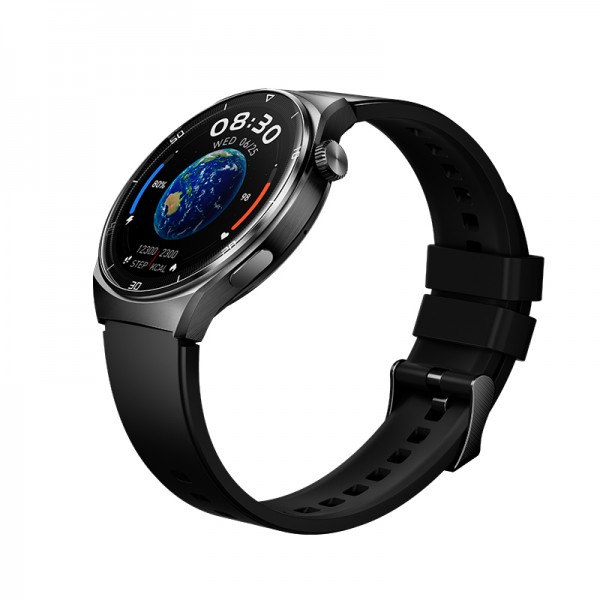 QCY Watch GT2 S3 Black - 1,43" HD AMOLED touch 466x466 60Hz Always On Call BT Smart Watch IPX8 14day - QCY