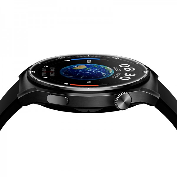 QCY Watch GT2 S3 Black - 1,43" HD AMOLED touch 466x466 60Hz Always On Call BT Smart Watch IPX8 14day