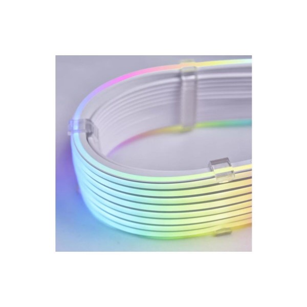 Lian Li Strimer Plus V2 12VHPWR (12+4 To 12+4 Pin) 8 Lights Guides ARGB Extension Cable - LIAN LI