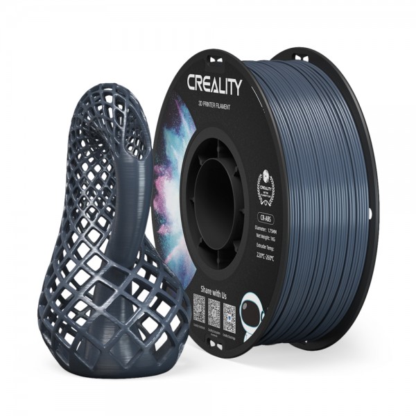 Creality CR-ABS Grey 3D Printer Filament, Large Object Stability, Ten Str. 43MPA, 1 kg 1.75 gray - Σύγκριση Προϊόντων