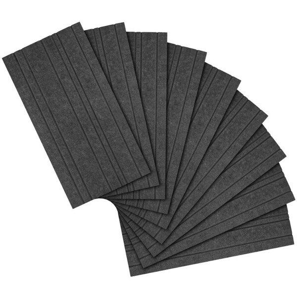 Streamplify ACOUSTIC PANEL - 9 Pack, grey 60x30cm, 12mm -20db noise reduction - Pro GamersWare
