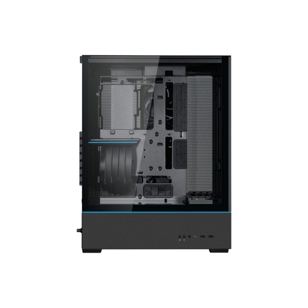 Lian Li SUP01 Black - 45Lt Minimal Footprint Case for Vertical GPU aRGB Strips w. 3x 120mm Fans Lian Li SUP01 Black - 45Lt Minimal Footprint Case for Vertical GPU aRGB Strips w. 3x 120mm Fans