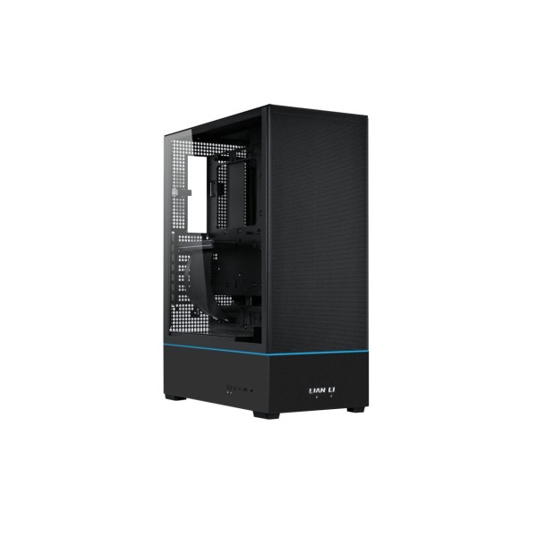 Lian Li SUP01 Black - 45Lt Minimal Footprint Case for Vertical GPU aRGB Strips w. 3x 120mm Fans - LIAN LI