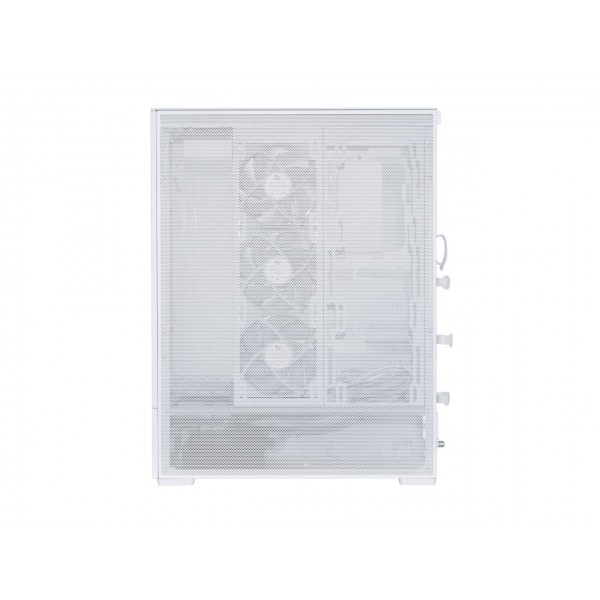 Lian Li SUP01 White - 45Lt Minimal Footprint Case for Vertical GPU aRGB Strips w. 3x 120mm Fans Lian Li SUP01 White - 45Lt Minimal Footprint Case for Vertical GPU aRGB Strips w. 3x 120mm Fans