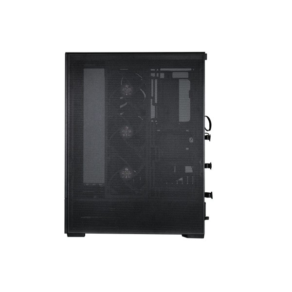 Lian Li SUP01 Black - 45Lt Minimal Footprint Case for Vertical GPU aRGB Strips w. 3x 120mm Fans Lian Li SUP01 Black - 45Lt Minimal Footprint Case for Vertical GPU aRGB Strips w. 3x 120mm Fans